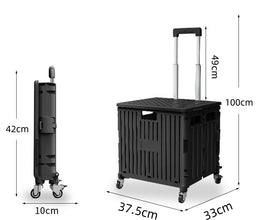 Foldable shopping Trolly